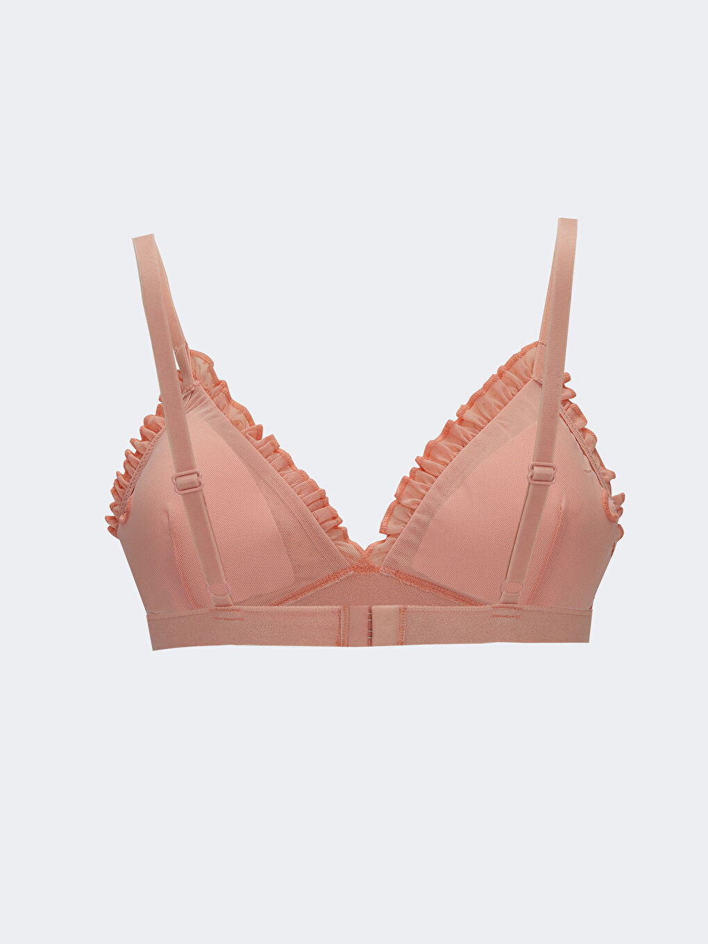 Pembe Balensiz Puantiyeli Sütyen-1