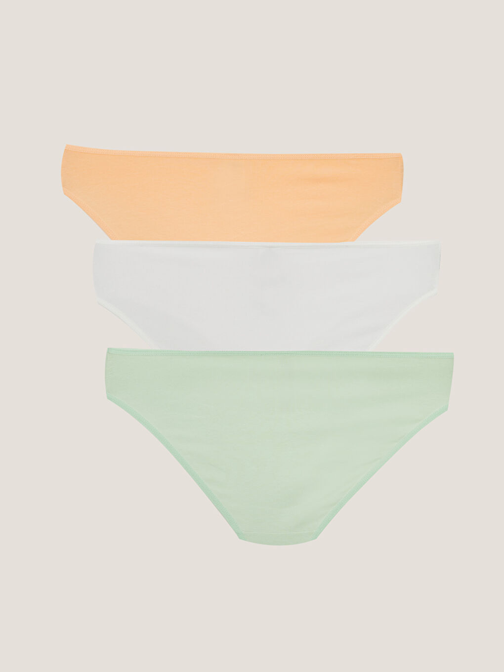 Yeşil Baskılı Bikini Külot 3'lü Paket-1