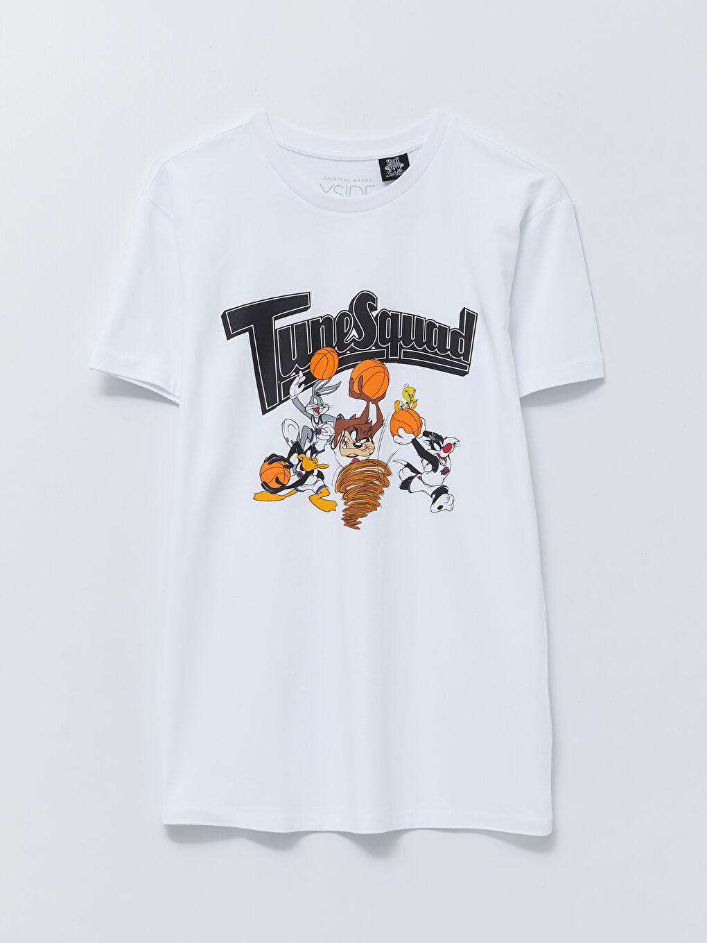 Crew Neck Short Sleeve Bugs Bunny Printed Combed Cotton Men's T-Shirt-11