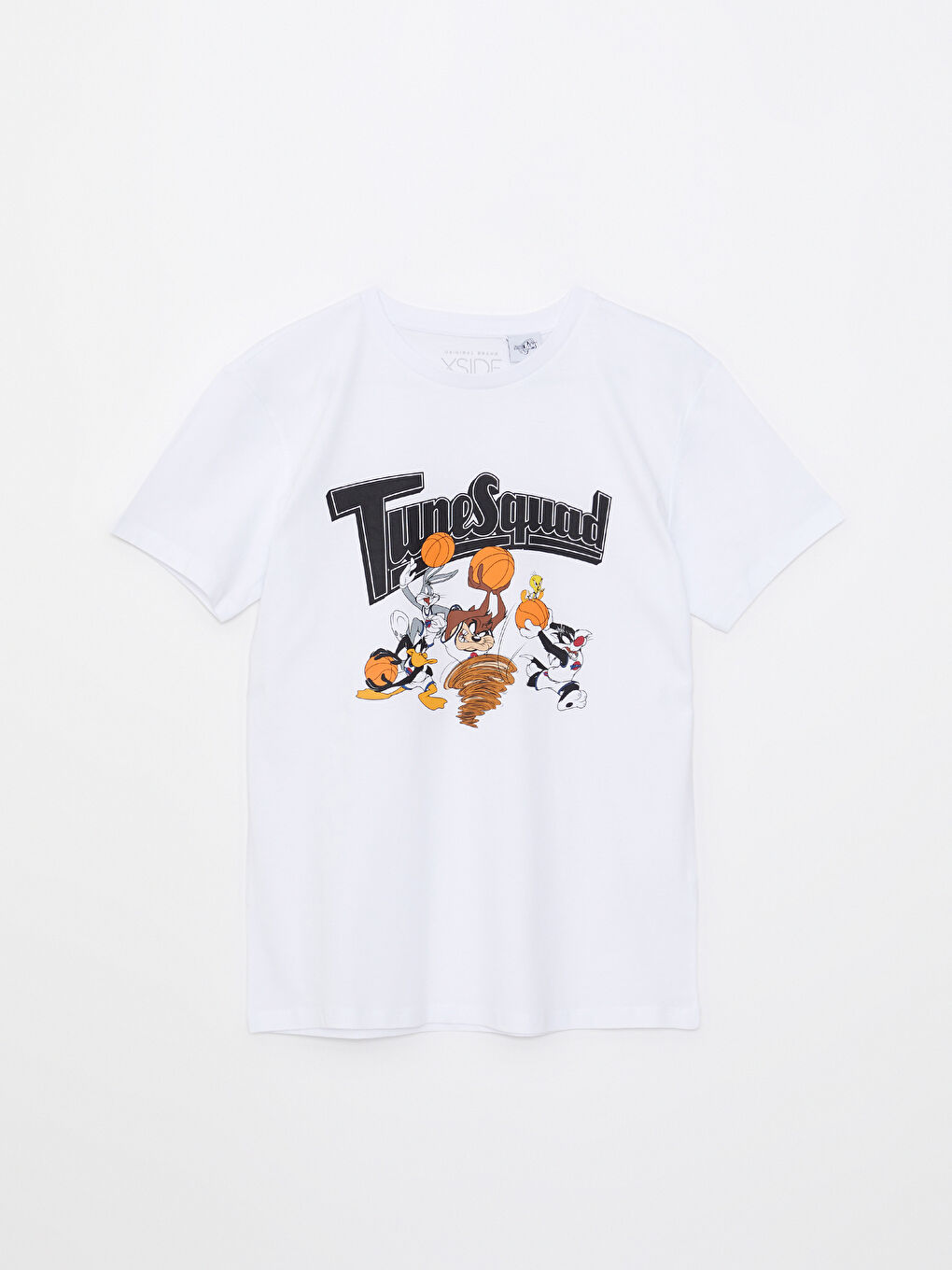 Crew Neck Short Sleeve Bugs Bunny Printed Combed Cotton Men's T-Shirt-10