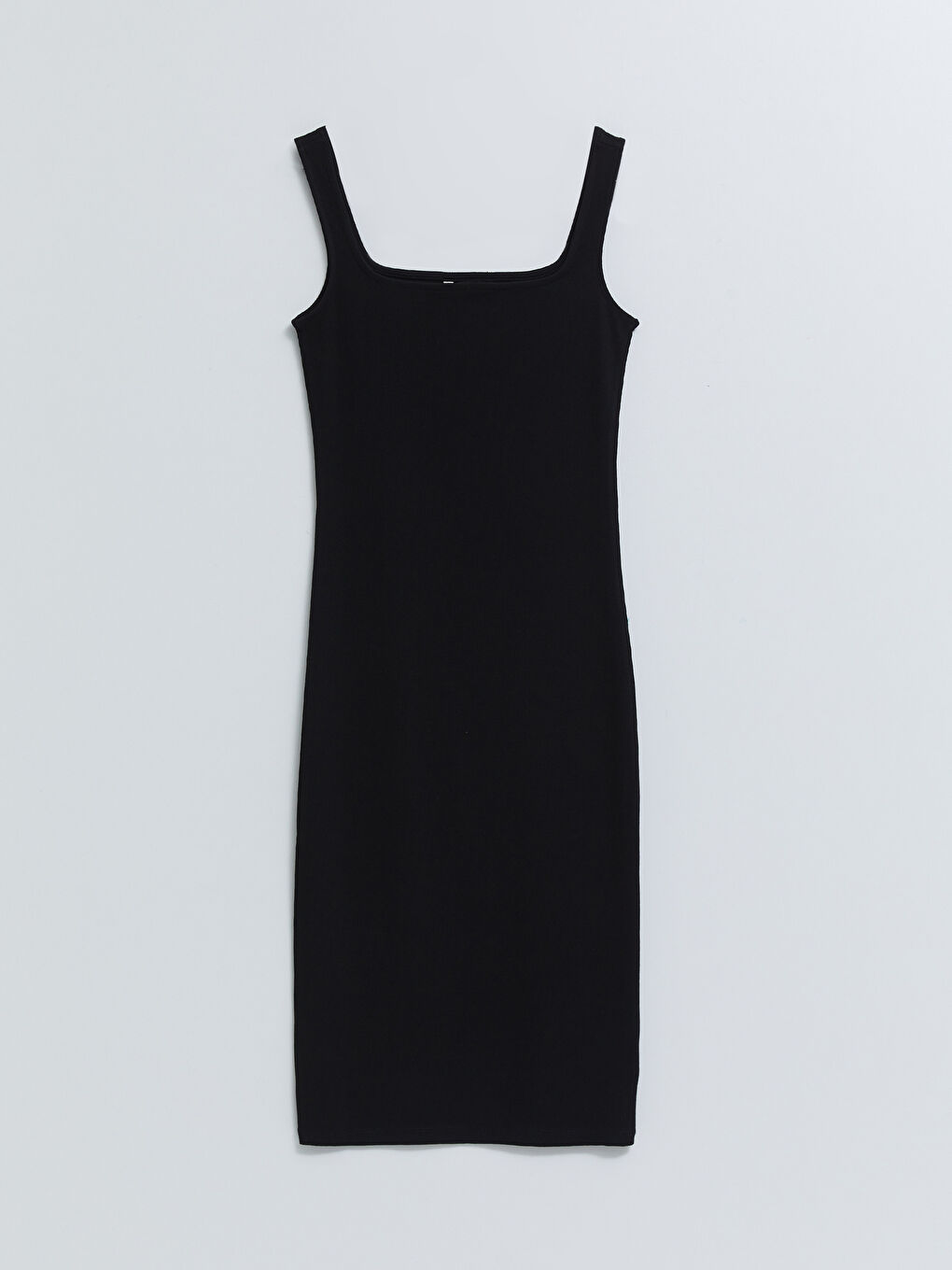 LCW Vision Square Neck Straight Strap Women's Bodycon Dress -S2IE93Z8-CVL