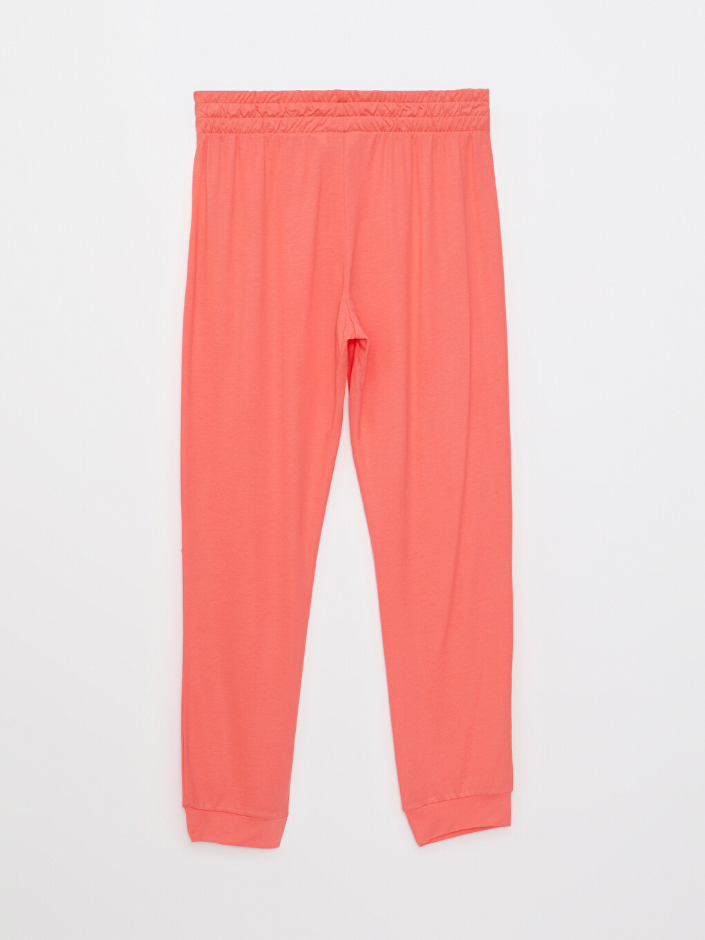 Mercan Kadın Beli Lastikli Düz Jogger Pijama Alt-6