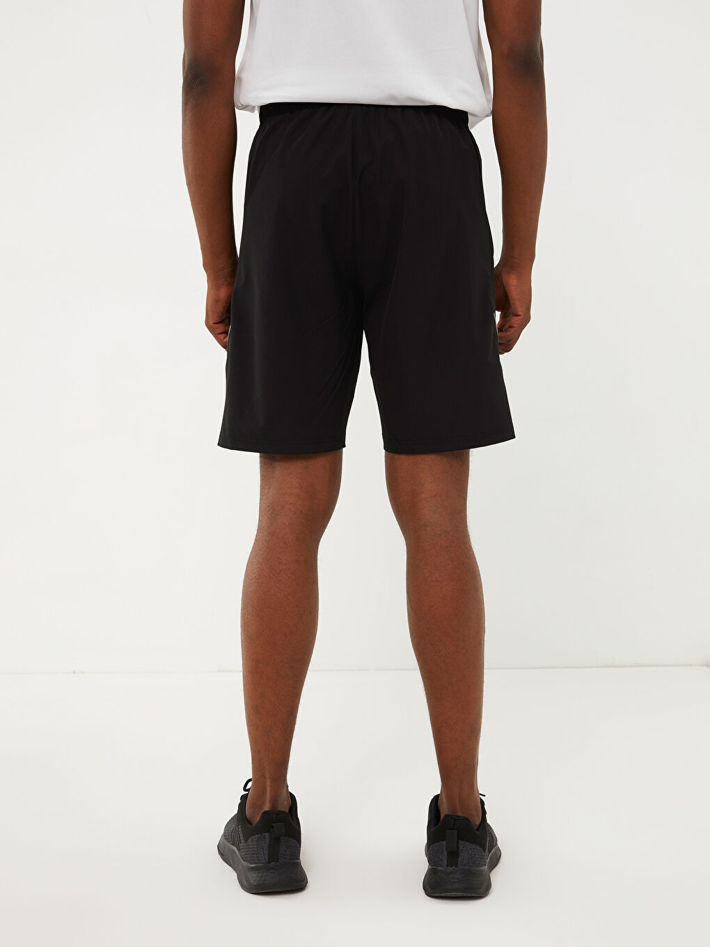 XSIDE ACTIVE Siyah Standart Kalıp Erkek Spor Şort - 4