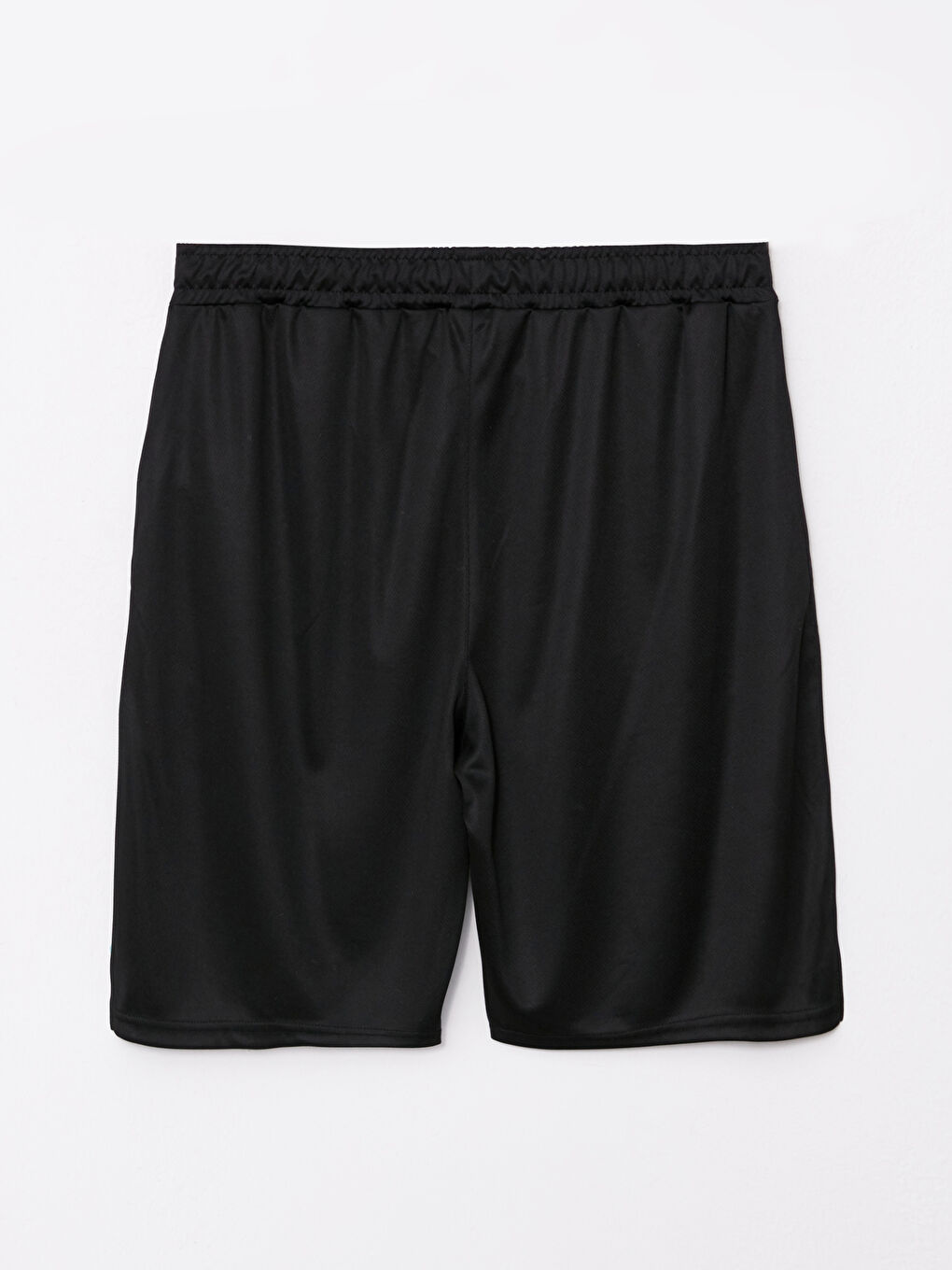 Siyah Standart Kalıp Erkek Basketbol Şortu-7