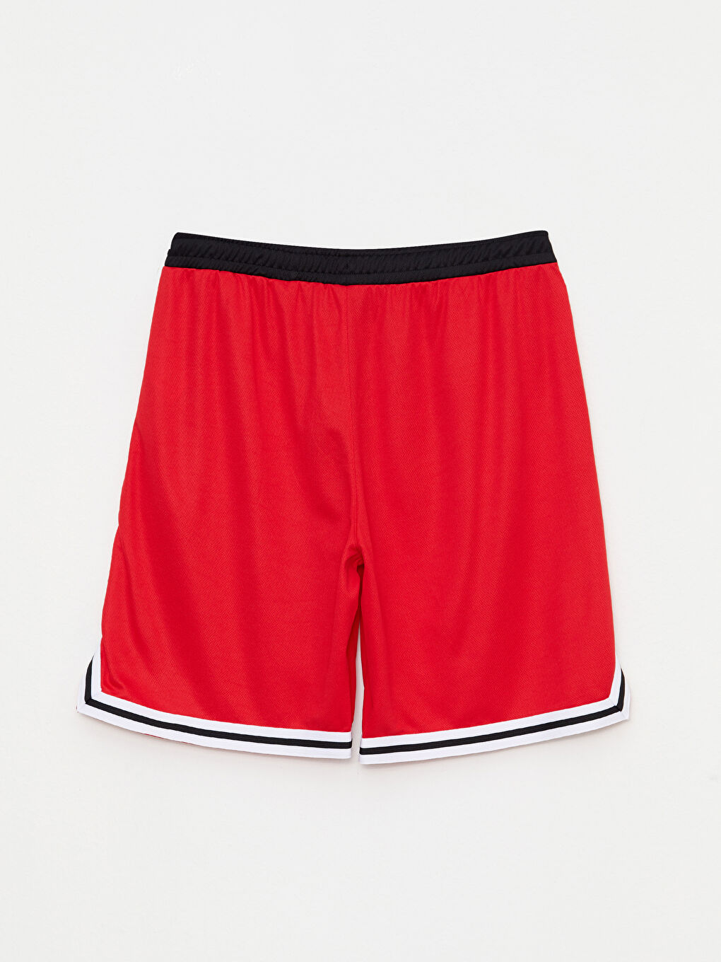 Kırmızı Rahat Kalıp Erkek Basketbol Şortu-6