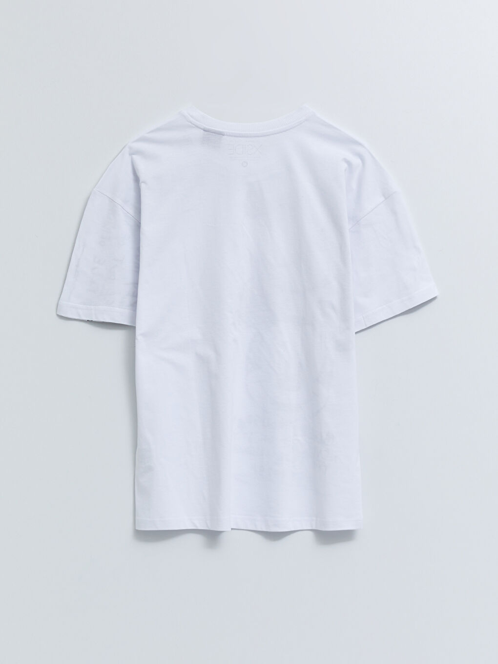 Oversize Crew Neck Short Sleeve Mickey Mouse Printed Combed Cotton Men's T-Shirt-6