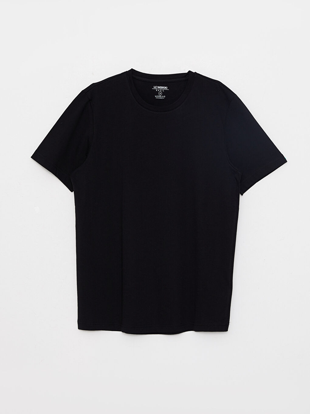 T-shirt pour Hommes en Jersey à Col Rond-5