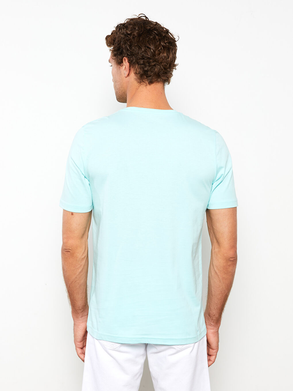 تيشيرت رجالي برقبة دائرية من قماش جيرسي-3