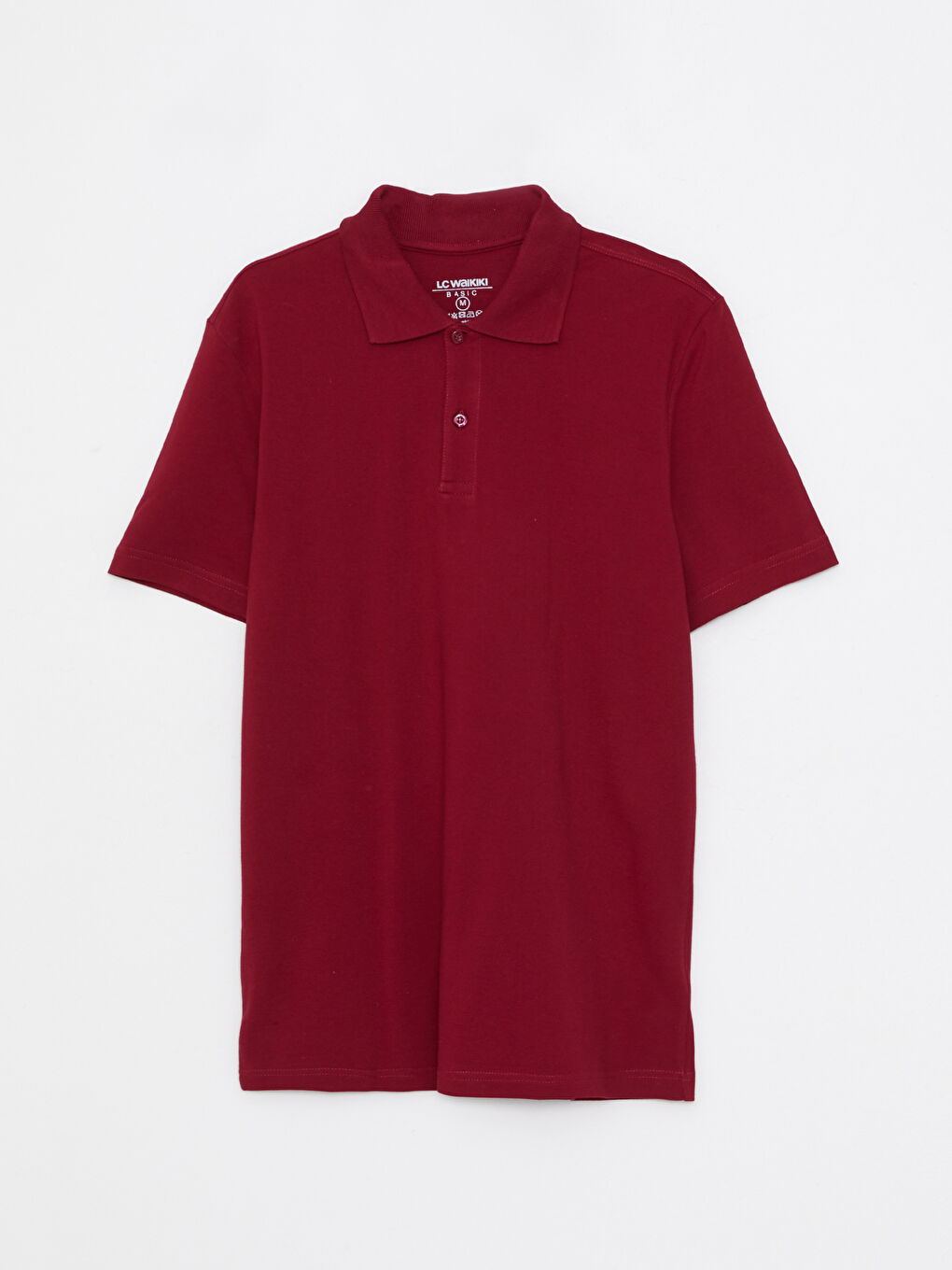 تيشيرت بياقة بولو كم قصير بيكيه للرجال-5