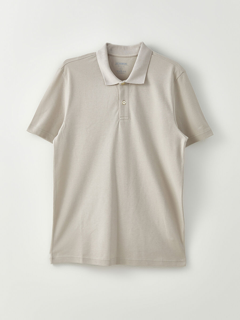 تيشيرت بياقة بولو كم قصير بيكيه للرجال-5