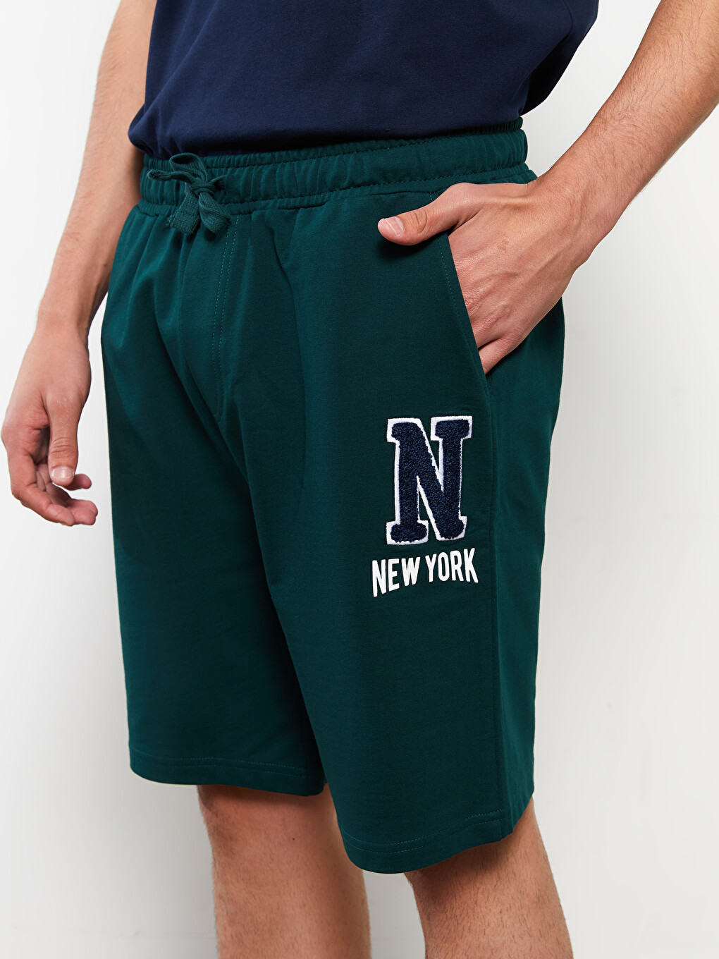 Slim Fit Men's Pyjama Bottoms Shorts-4