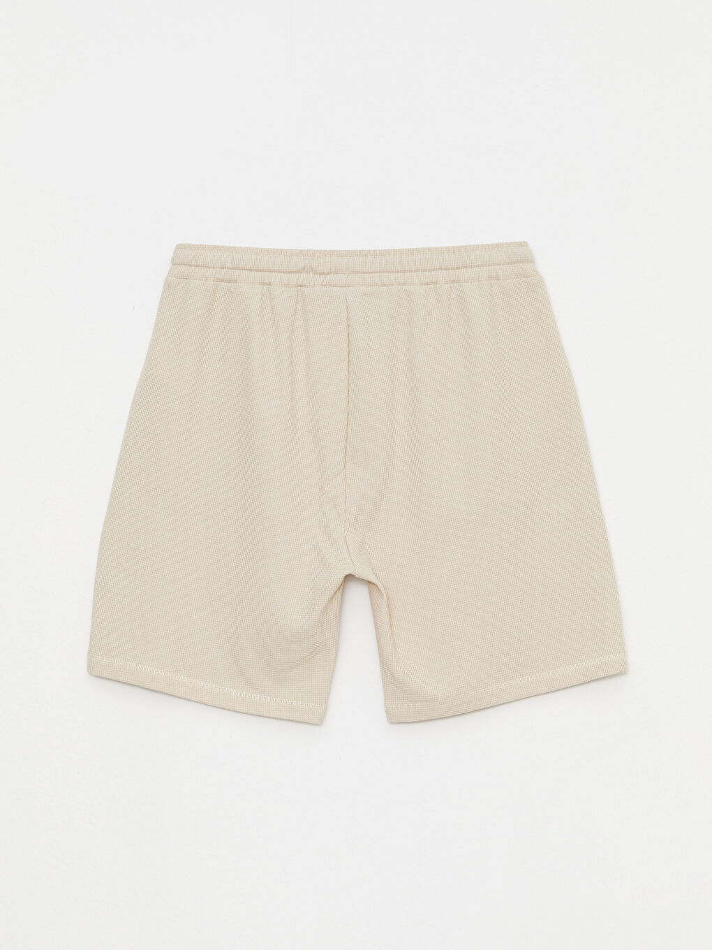 Bej Standart Kalıp Erkek Pijama Alt Şort-5