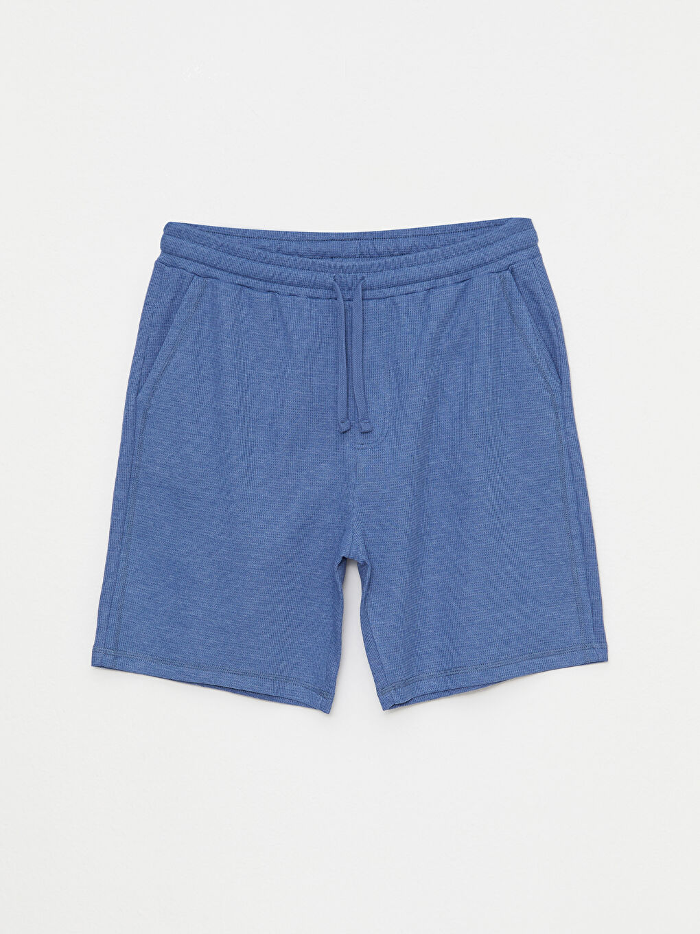 Ерлерге арналған стандартты пішім пижама шалбарлары шорты-5