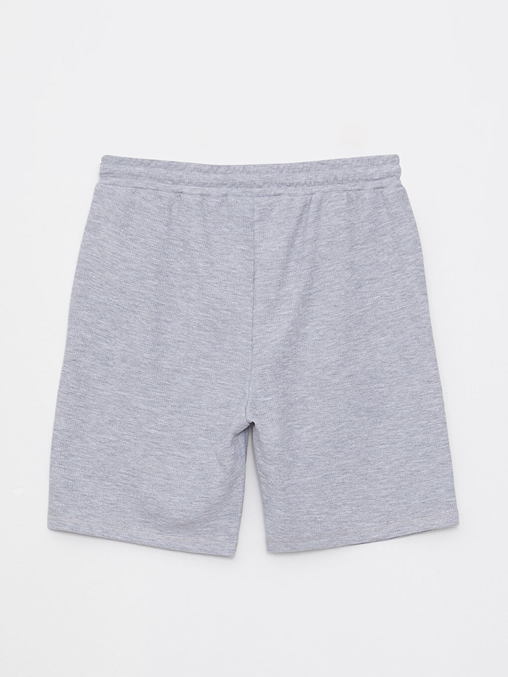 Gri Standart Kalıp Erkek Pijama Alt Şort-6