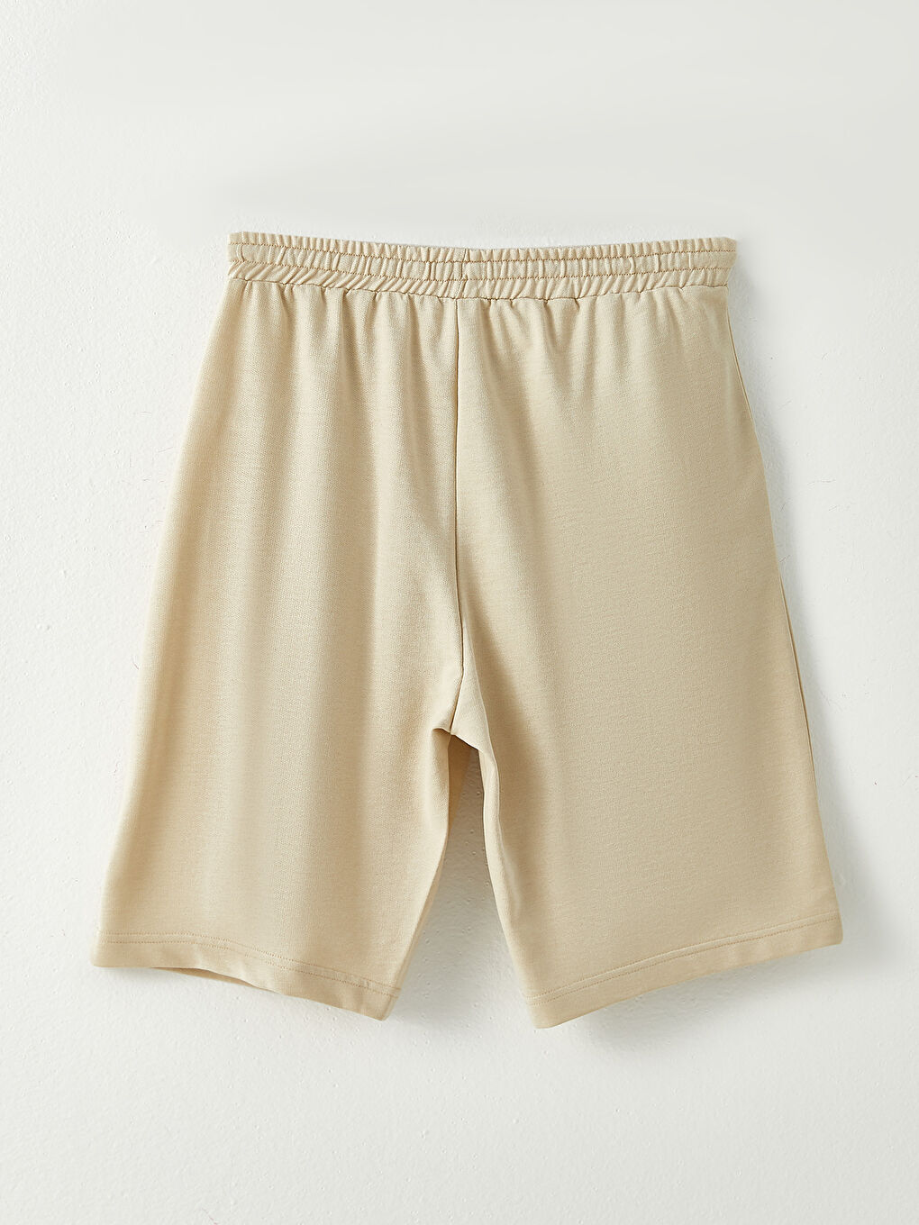 Bej Standart Kalıp Erkek Pijama Alt Şort-6