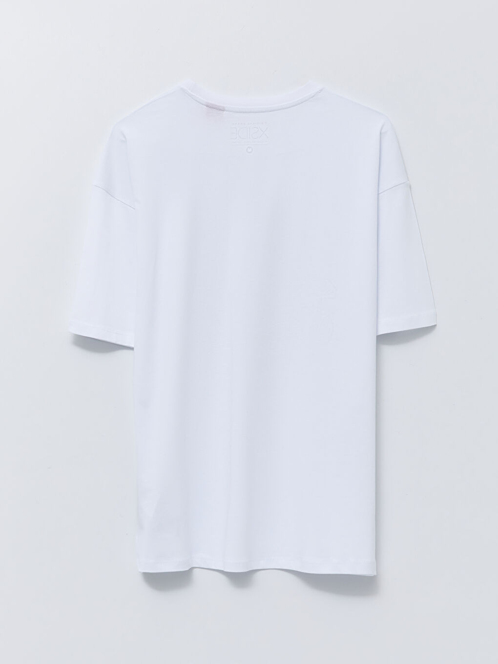 تيشيرت ياقة دائرية كم قصير مطبوع سنوبي جيرسي للرجال-6