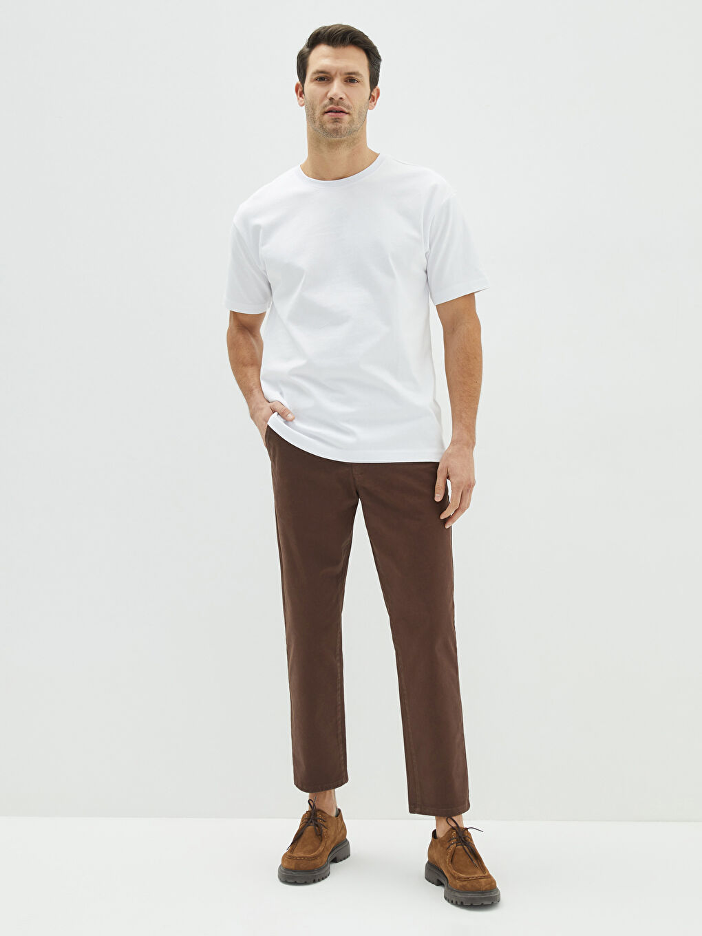 Pantalon Chino Droit pour Hommes