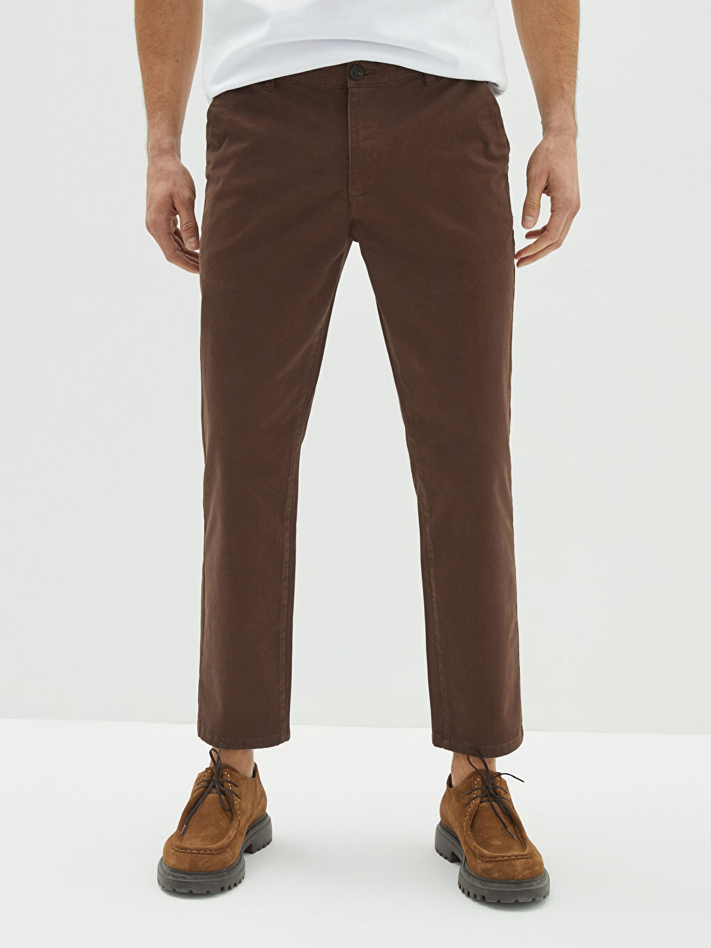 Pantalon Chino Droit pour Hommes-3