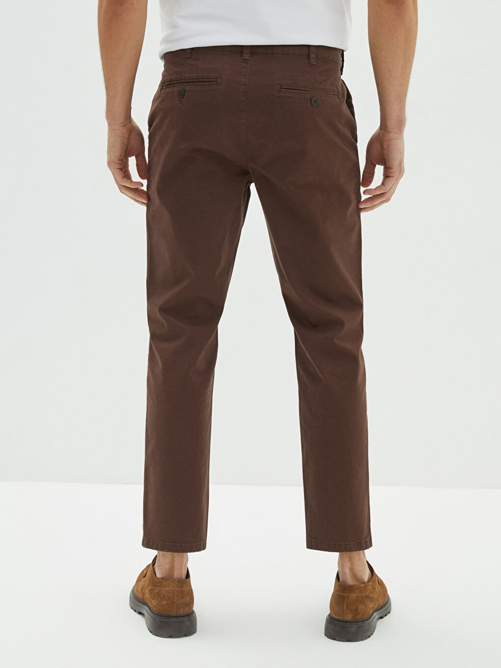 Pantalon Chino Droit pour Hommes-4