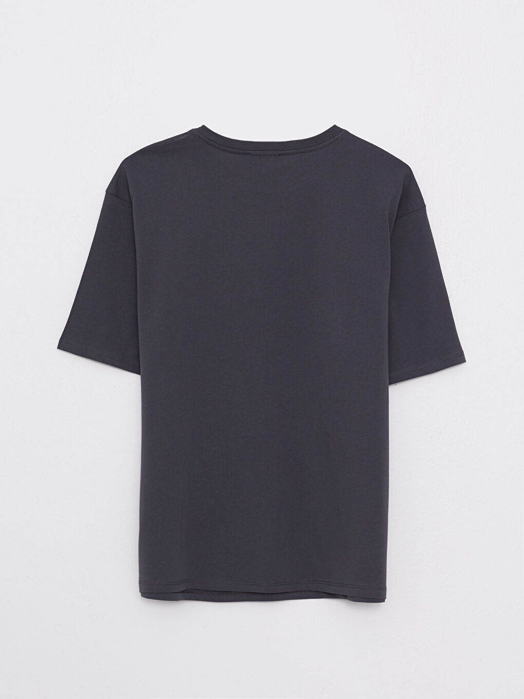 T-shirt en Coton à Manches Courtes Imprimé à Col Rond pour Femmes-6