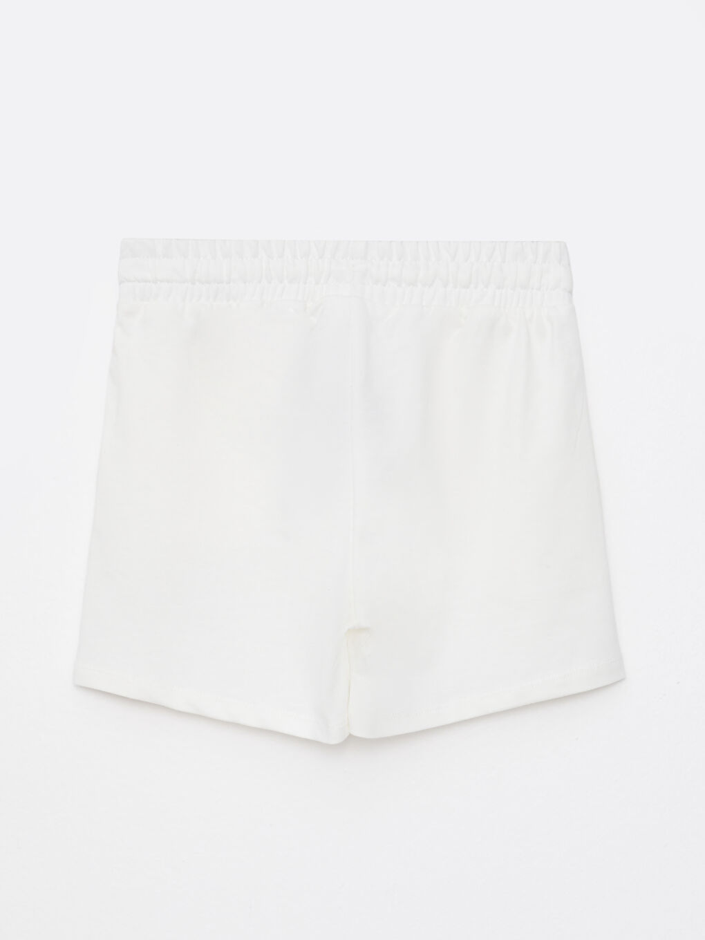 شورت مطبوع بخصر مطاطي وجيوب مفصلة للسيدات-7