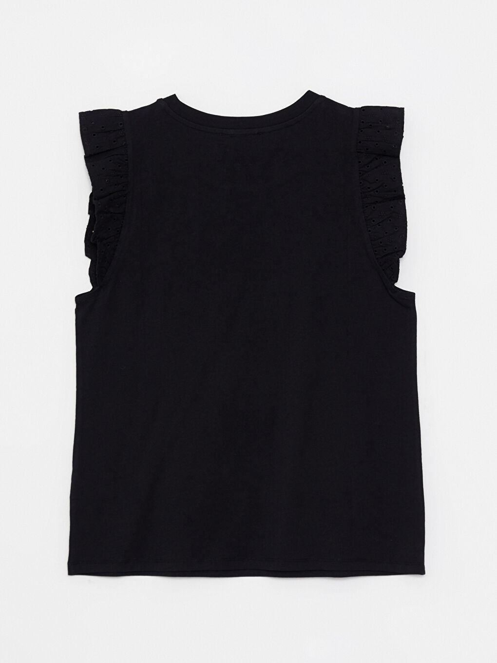 LCW Vision Crew Neck Straight Short Sleeve Cotton Women's T-Shirt -S2IH52Z8-RQN