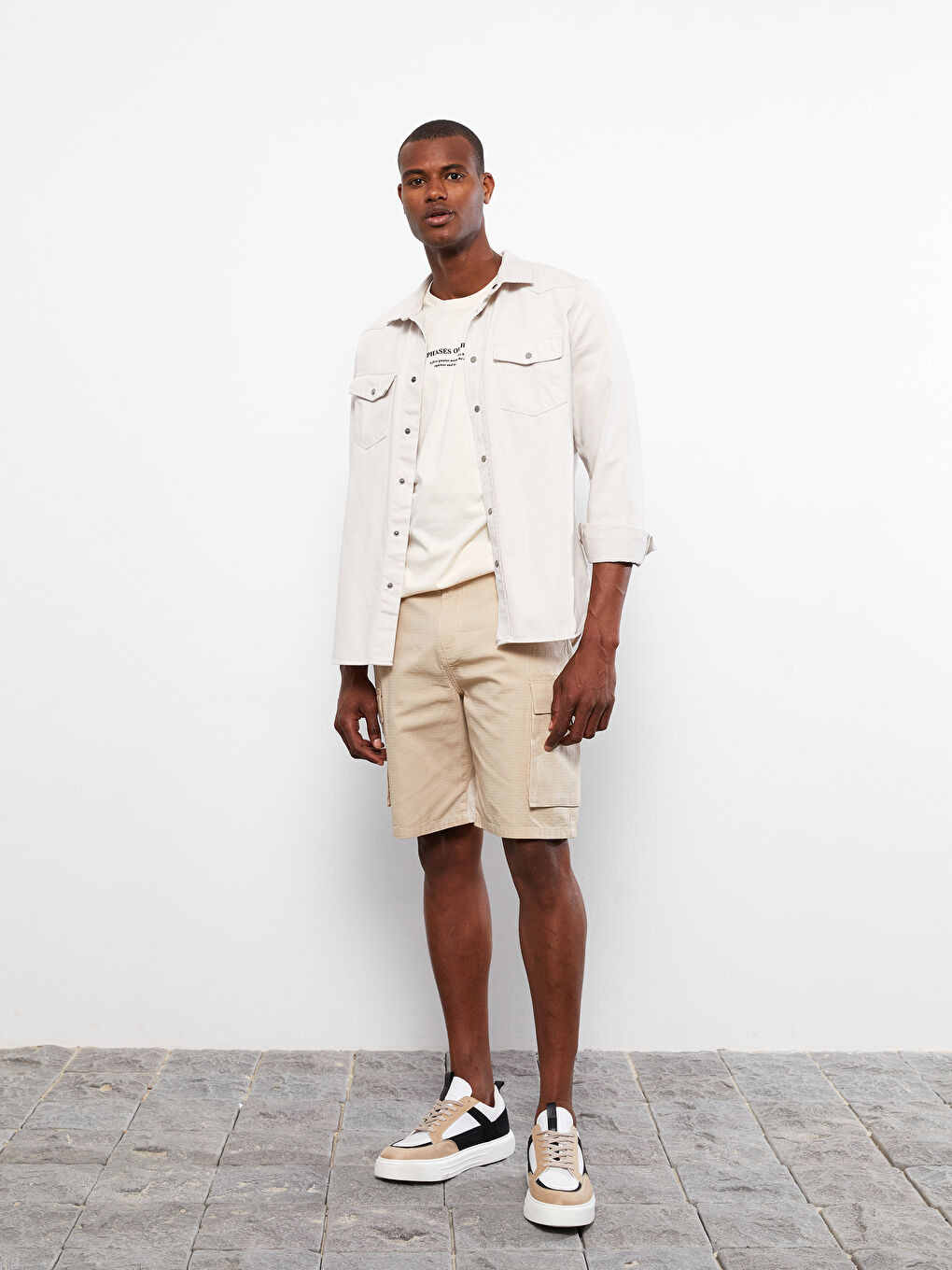 Standard Fit Men's Cargo Shorts -S2IH59Z8-S4M