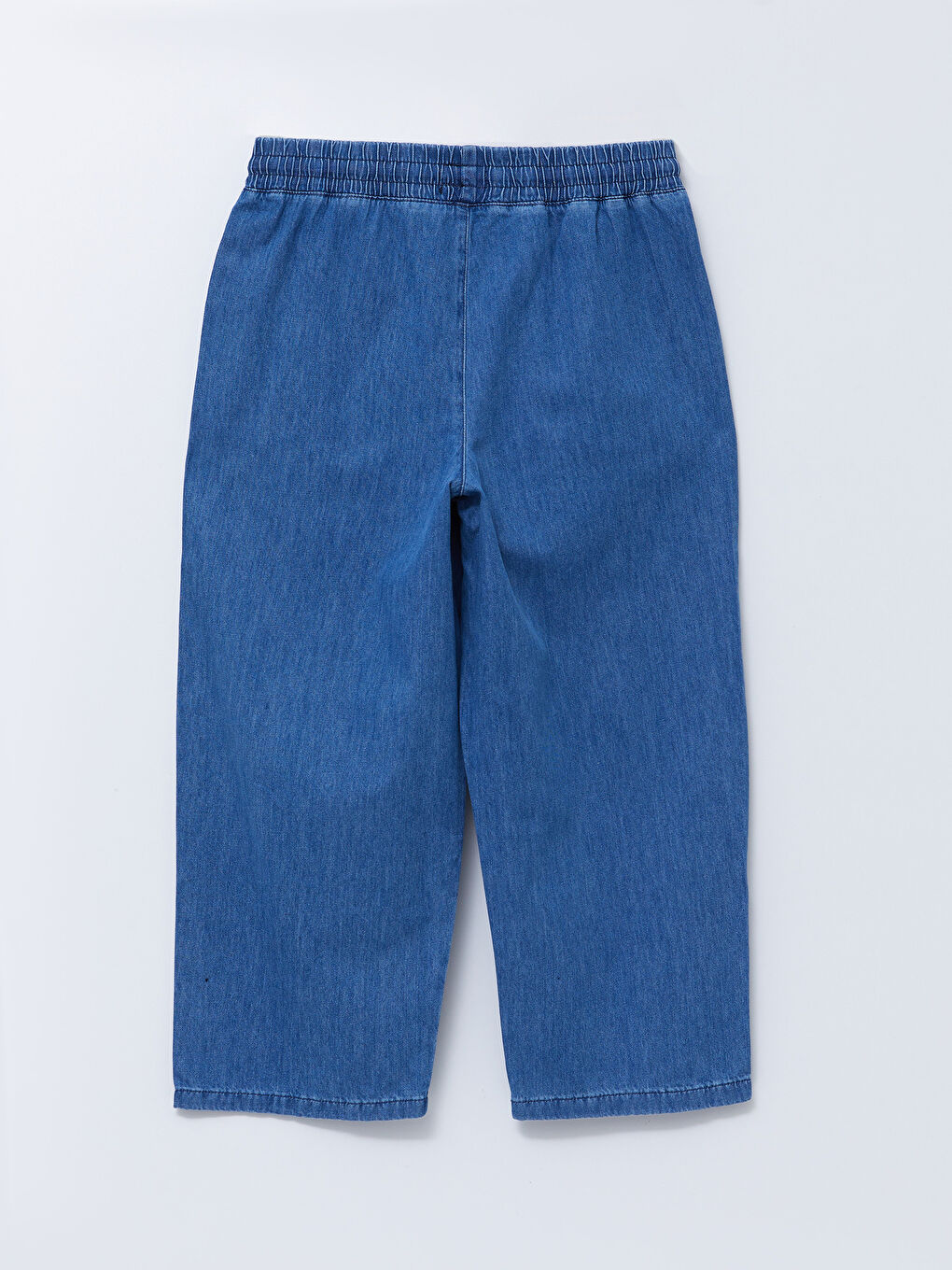 LC WAIKIKI Große Größen Elastischer Bund Gerade Tasche Detaillierte Damen Rodeo Jeans Capri -S2IH83Z8-507