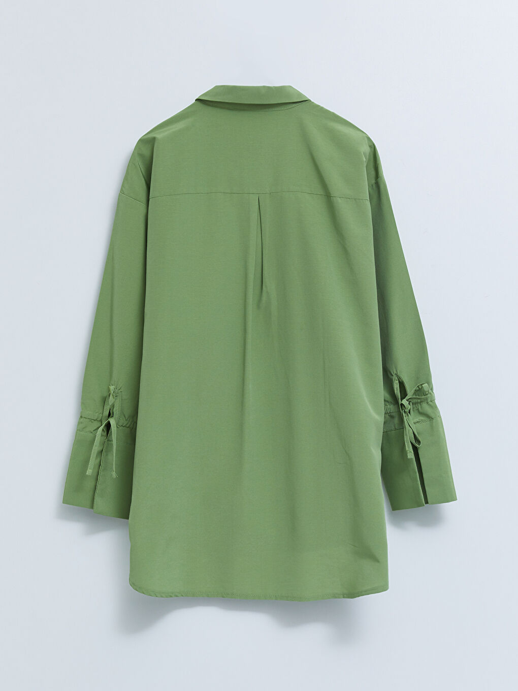 Plain Long Sleeve Women's Shirt Tunic-6