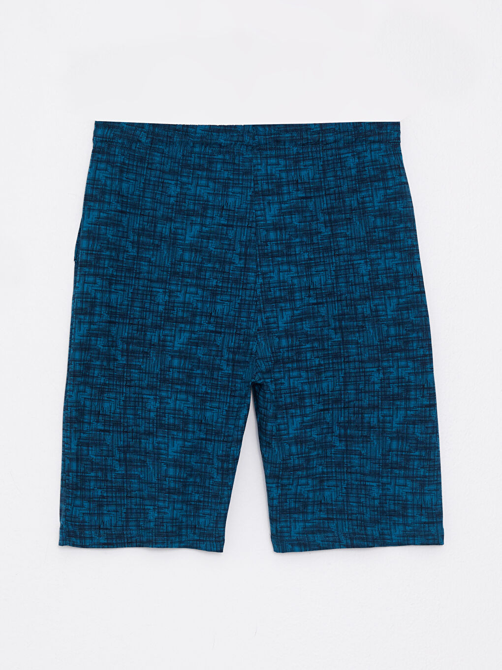 Ерлерге арналған стандартты пішім пижама шалбарлары шорты-1