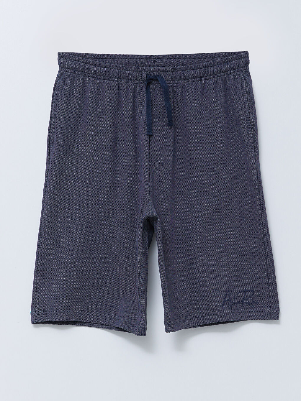 Ерлерге арналған стандартты пішім пижама шалбарлары шорты-6