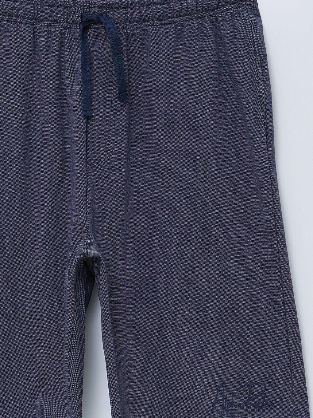 Ерлерге арналған стандартты пішім пижама шалбарлары шорты-8