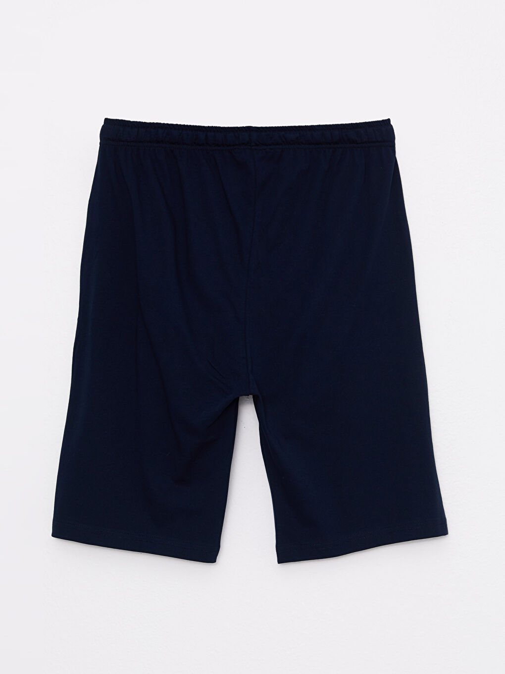 Lacivert Standart Kalıp Erkek Pijama Alt Şort-6