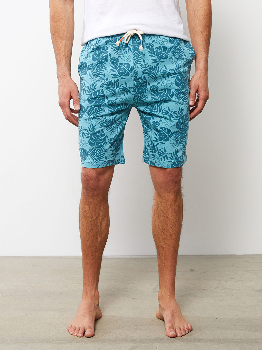 Standard Fit Men's Pyjama Bottom Shorts-3