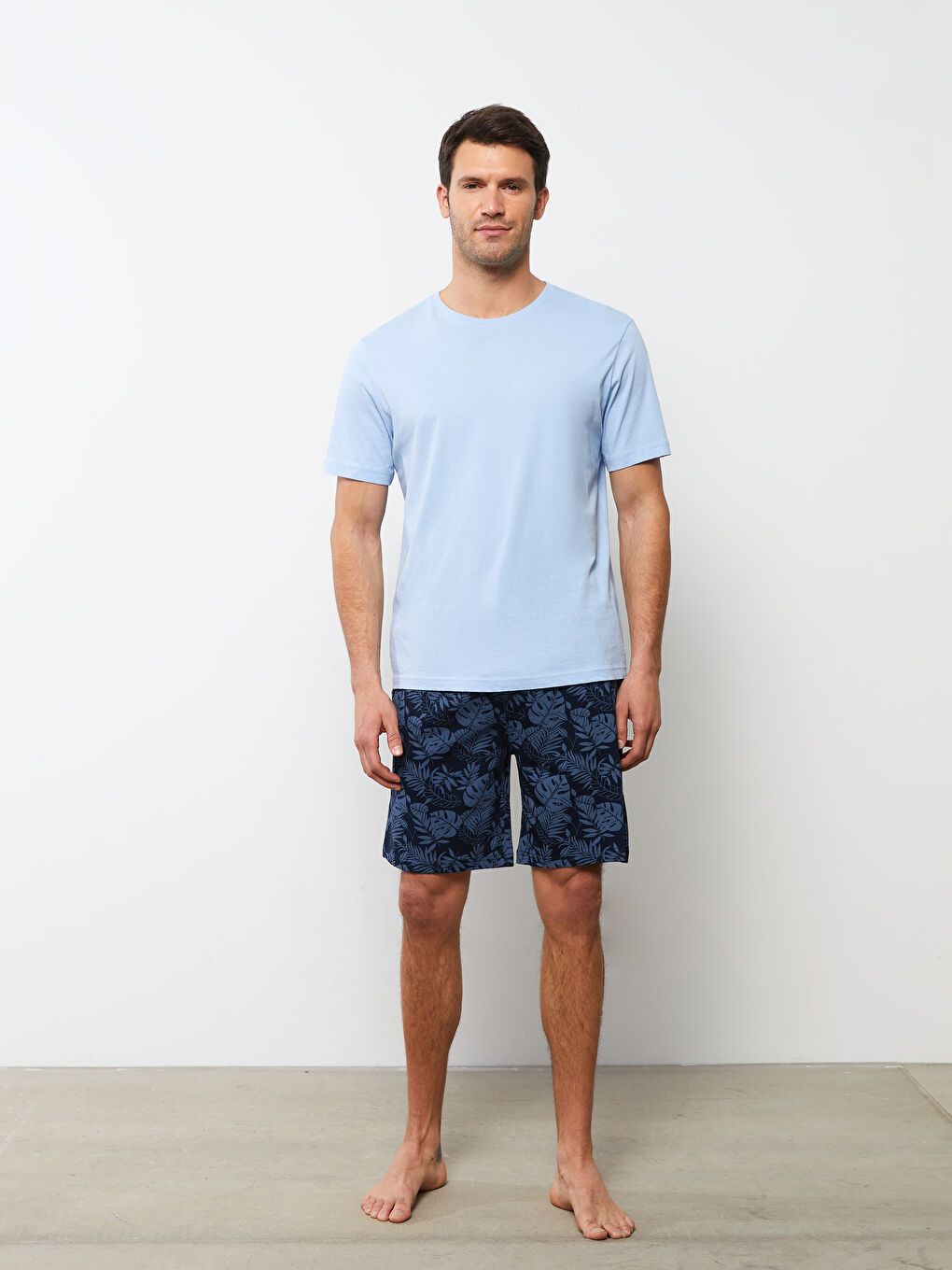 Bas De Pyjama Court Pour Hommes Coupe Standard