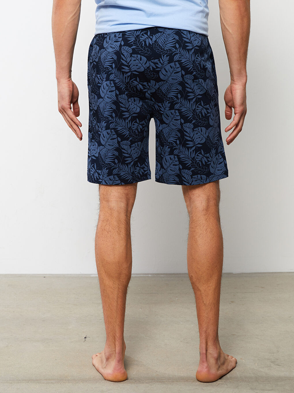 Bas De Pyjama Court Pour Hommes Coupe Standard-4