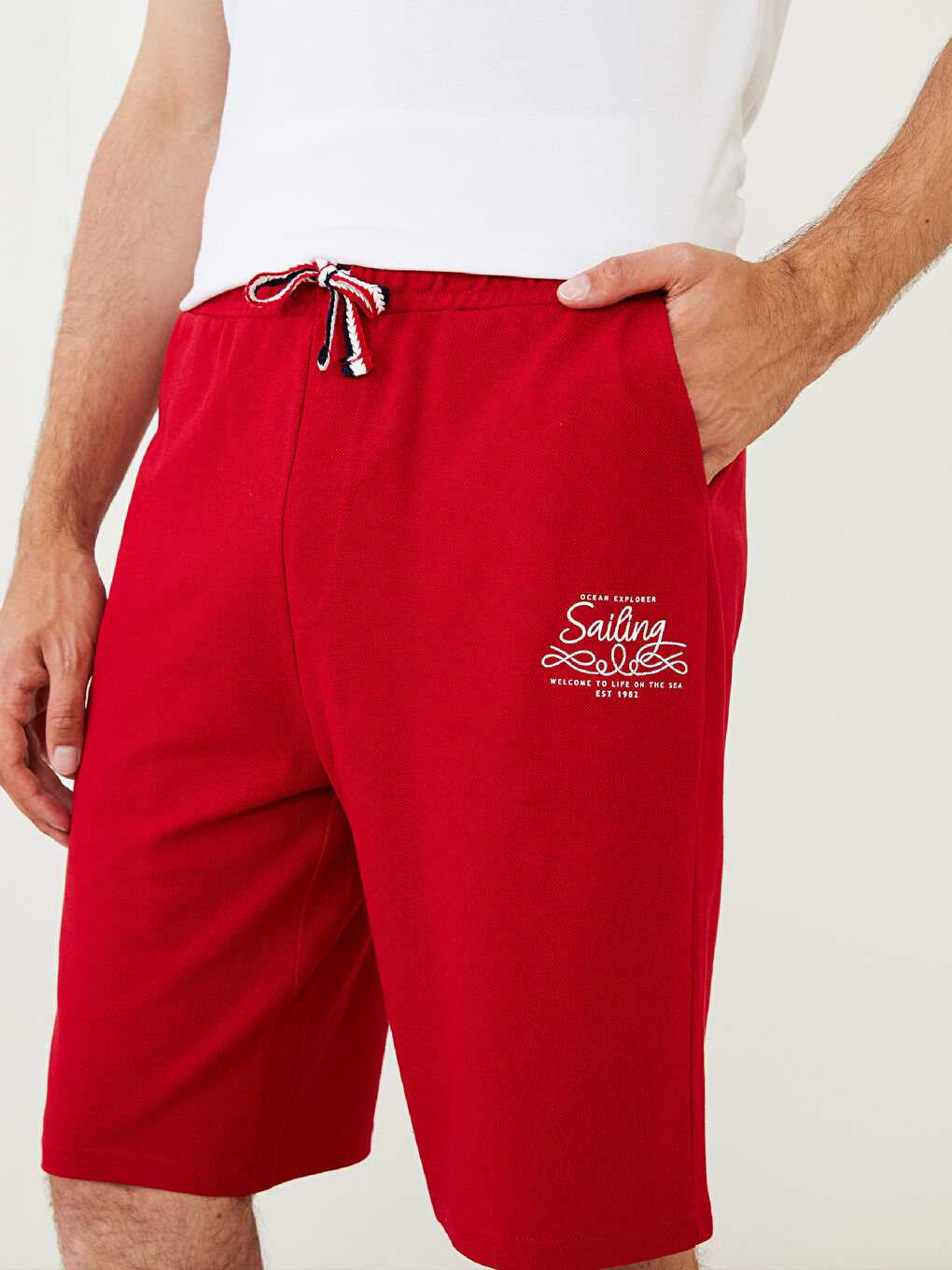 Kırmızı Standart Kalıp Erkek Pijama Altı-2