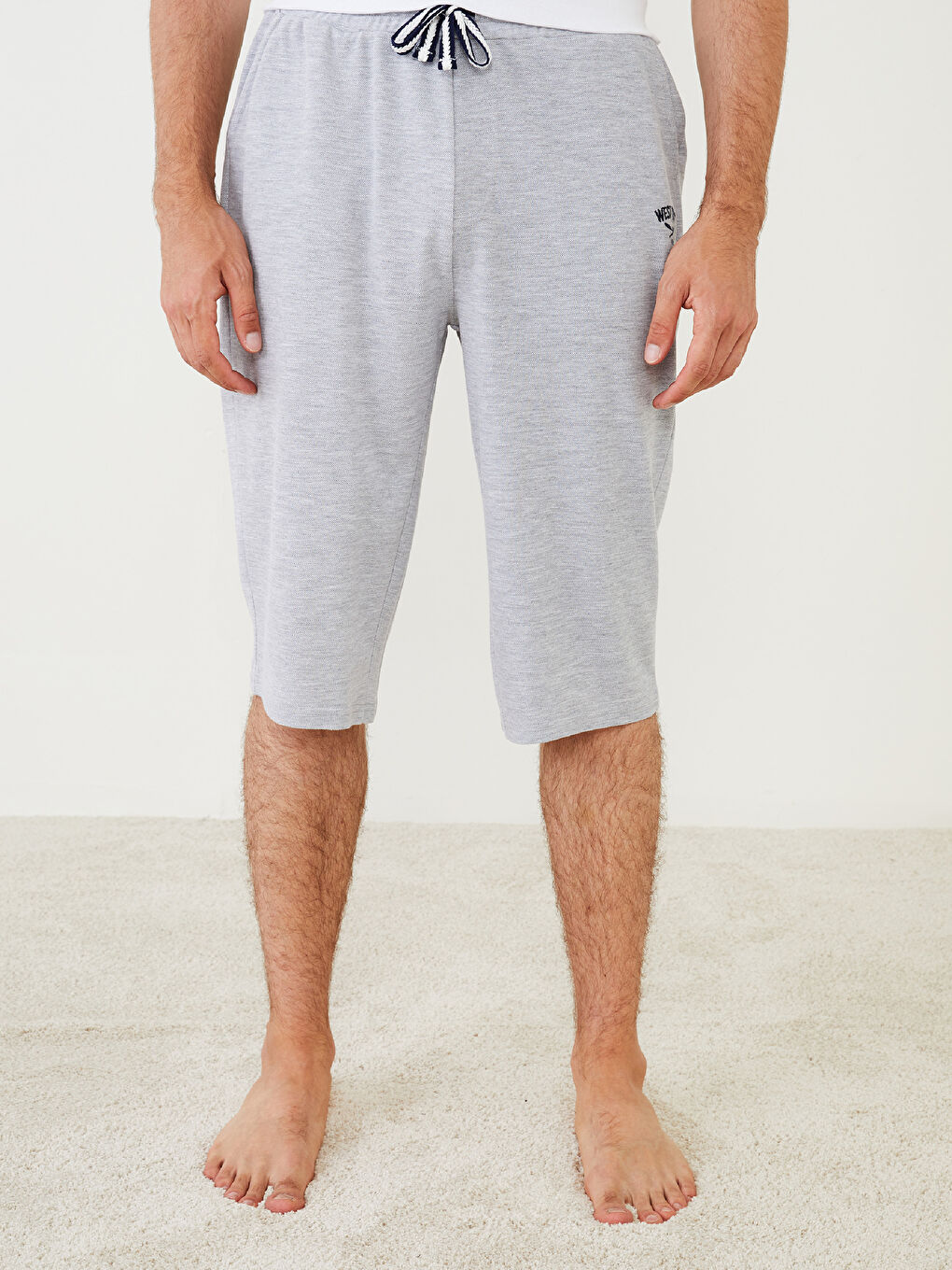 LC WAIKIKI Standard Fit Men's Pyjama Bottom Shorts -S2II33Z8-LAL