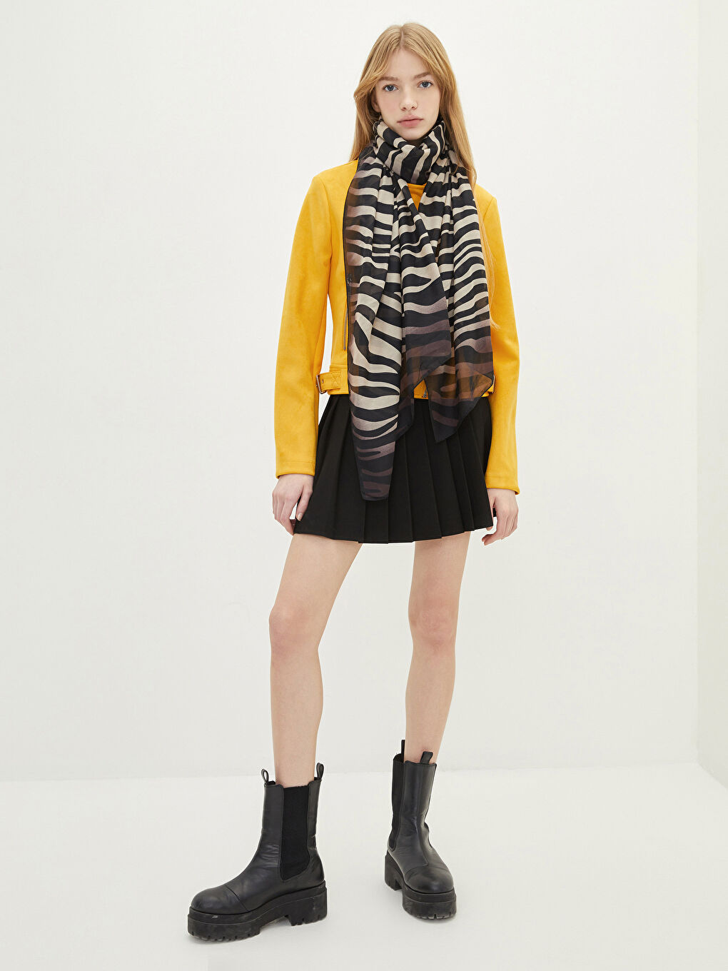 Patterned Women's Scarf-2