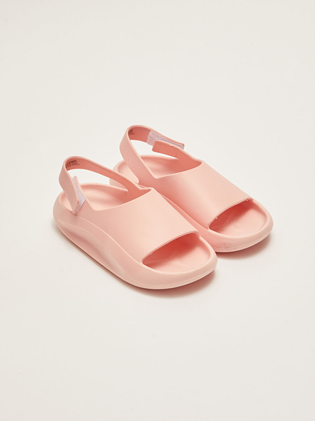 LCW STEPS Single Band Hook and Loop Closure Girls Sandals -S2II77Z4-RGF