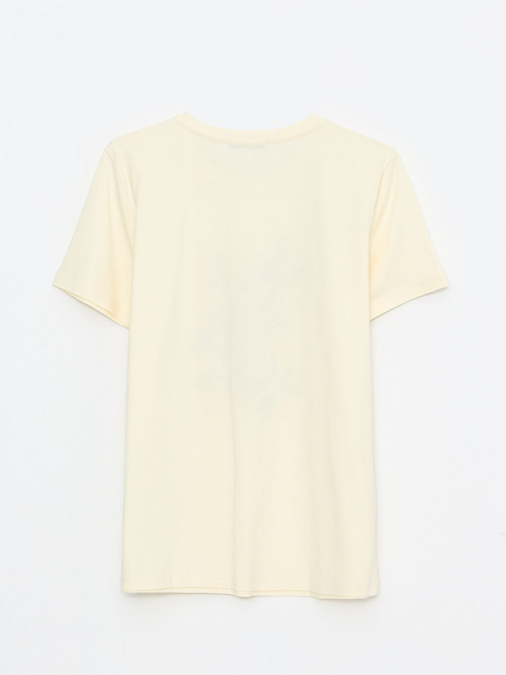 LCW Vision Crew Neck Printed Short Sleeve Cotton Women's T-shirt -S2IJ35Z8-FTV