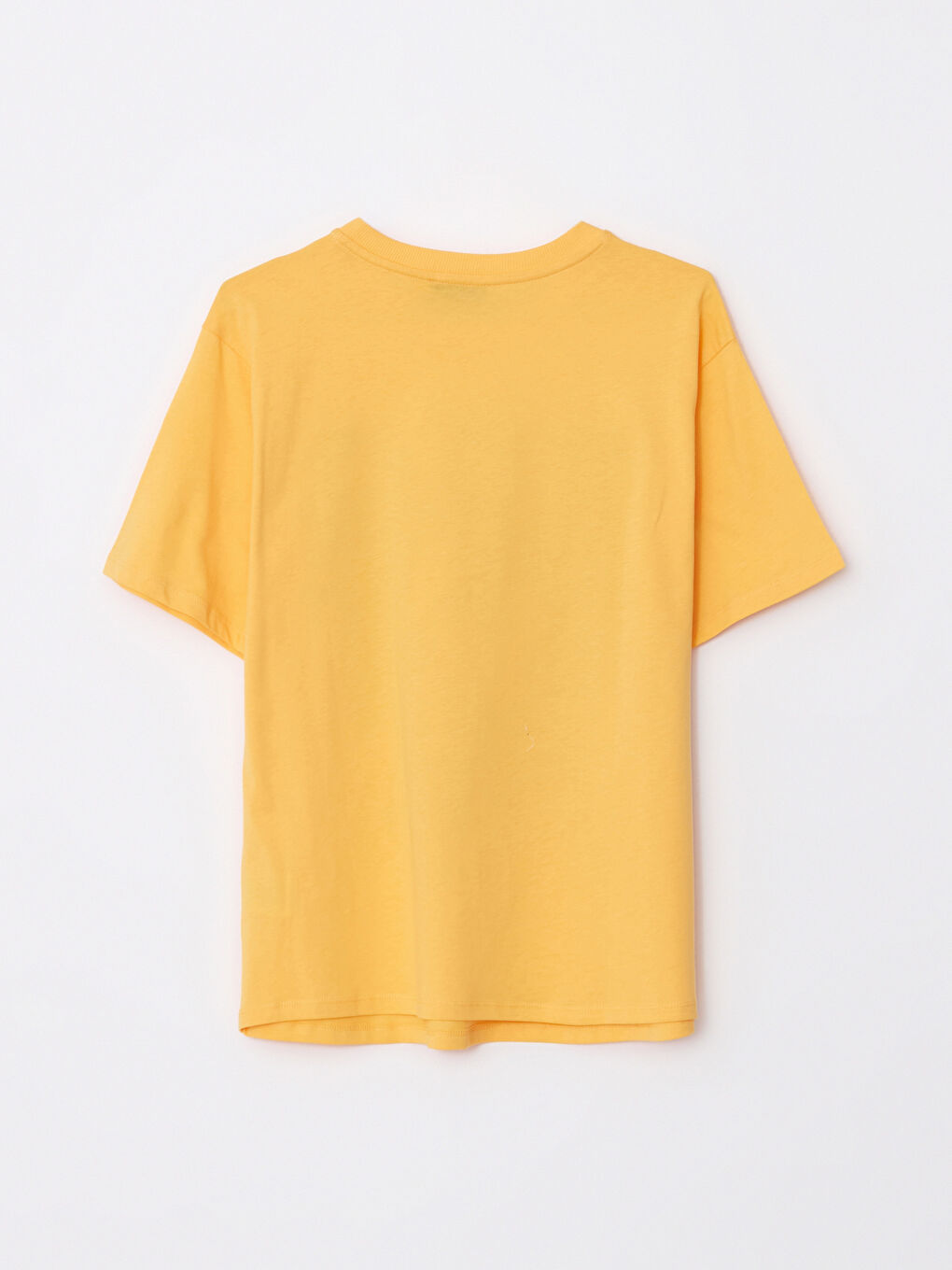 әйелдерге арналған принтті қысқа жең трикотаж футболка-6