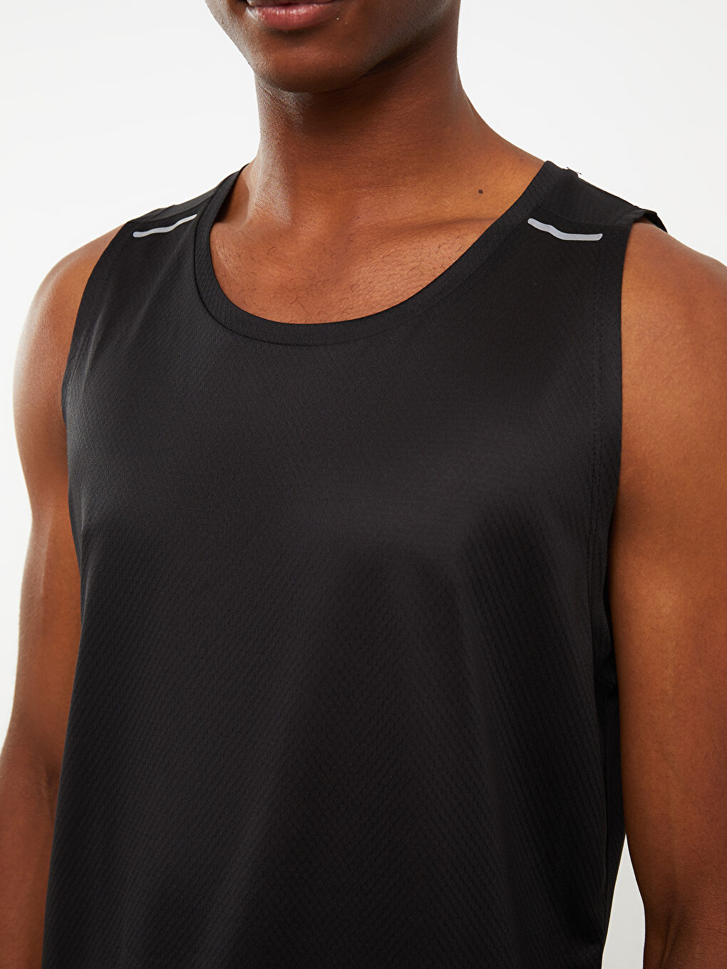 Siyah Slim Fit Erkek Spor Eşofman Takımı-3