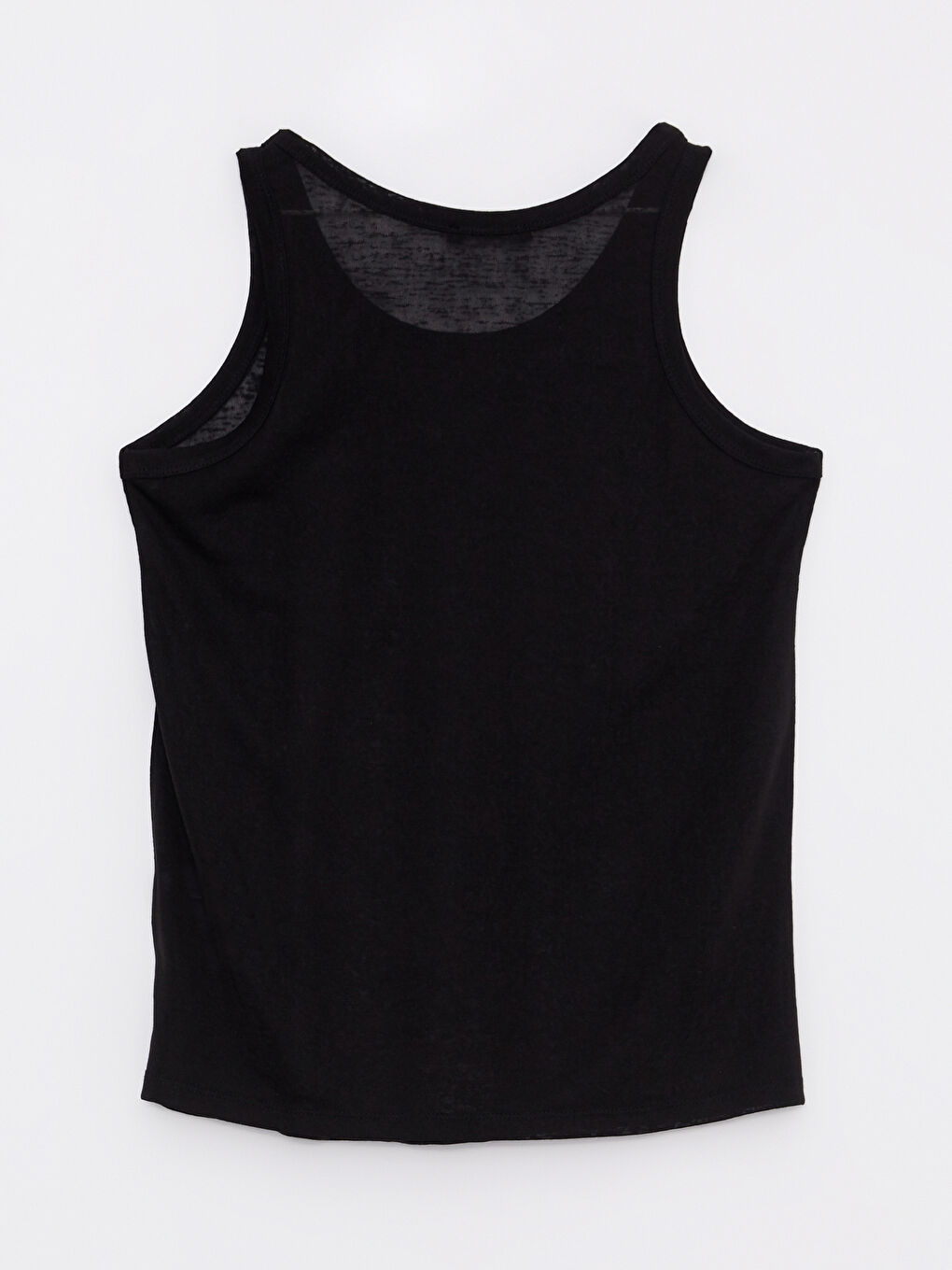 Maternity U Neck Plain Vest-5