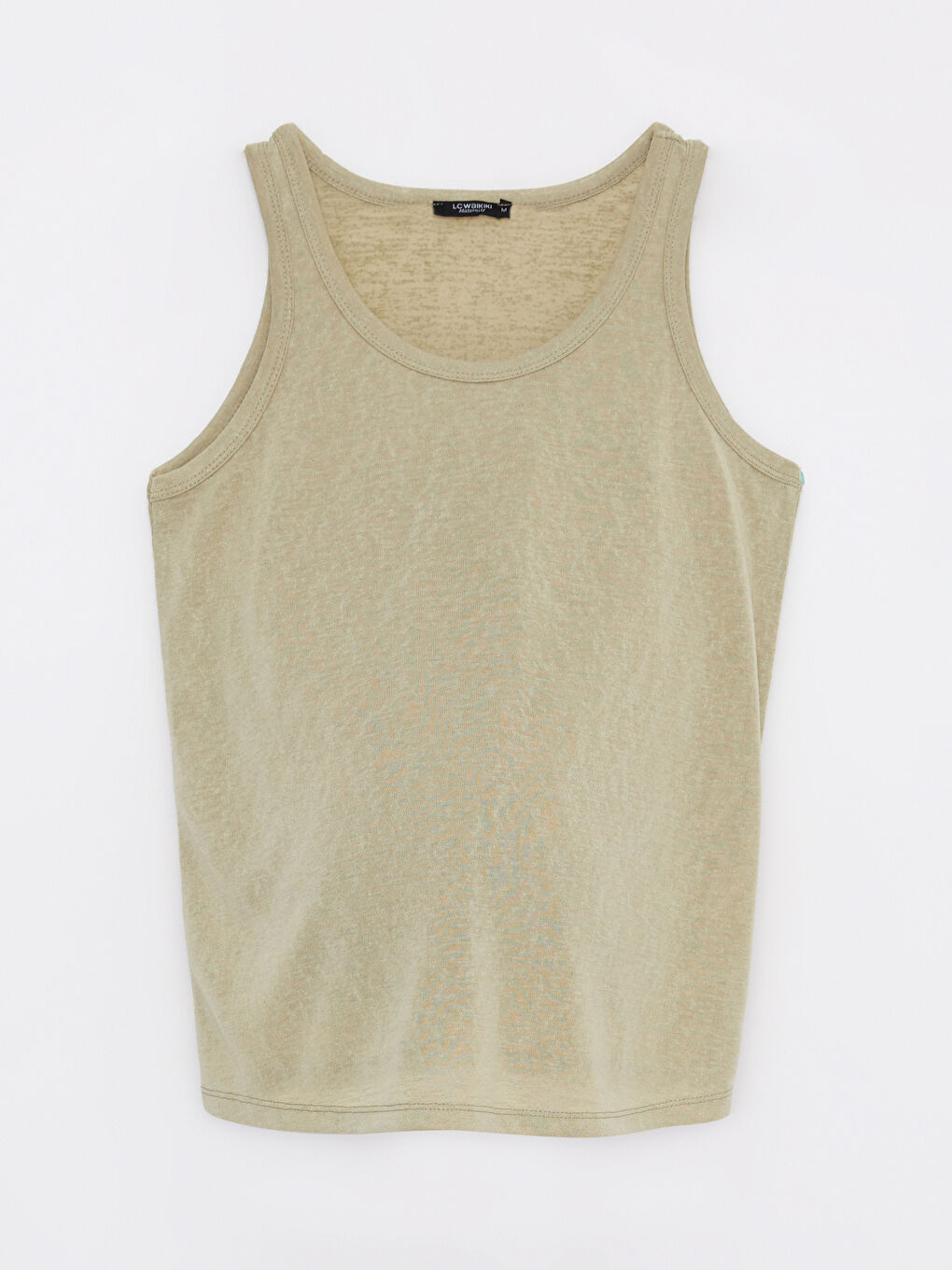 Yeşil Hamile U Yaka Düz Atlet-5