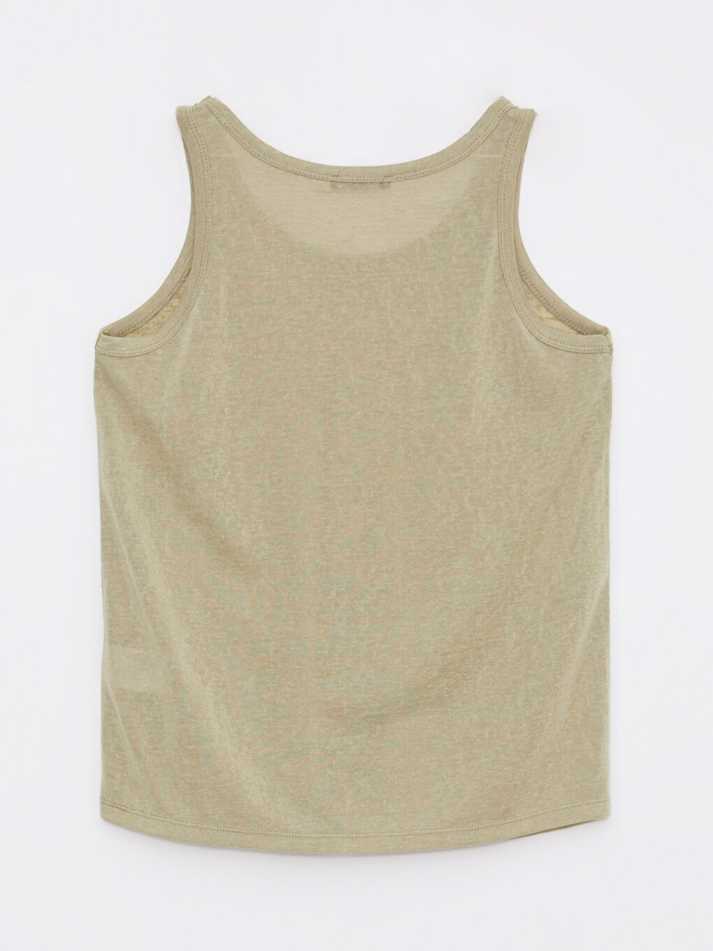 Yeşil Hamile U Yaka Düz Atlet-6