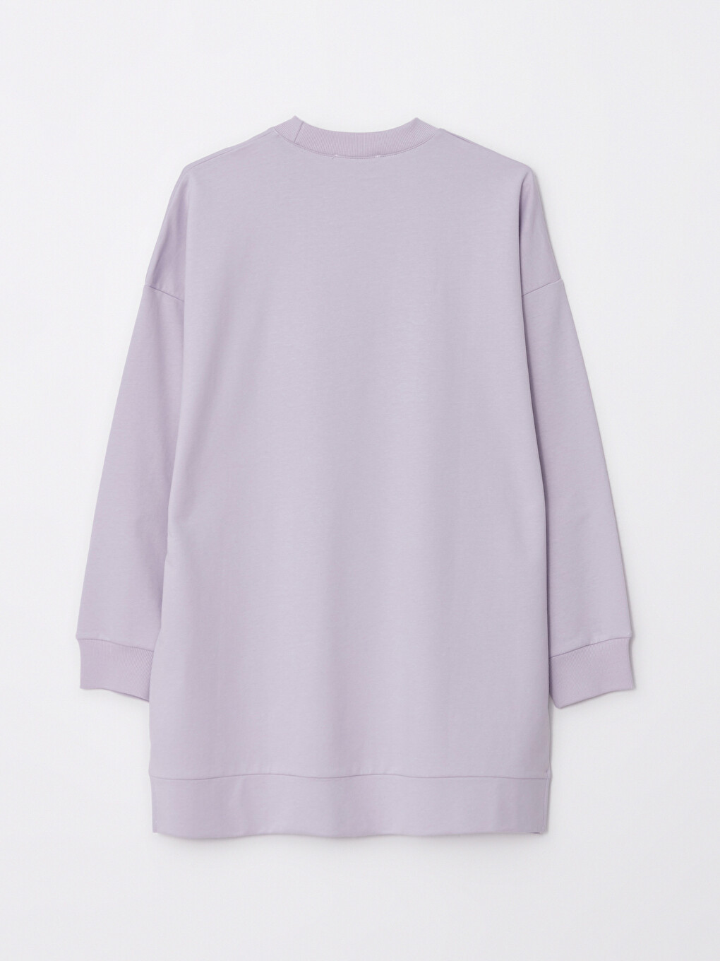 Crew Neck Printed Long Sleeve Women's Sweatshirt Tunic-6