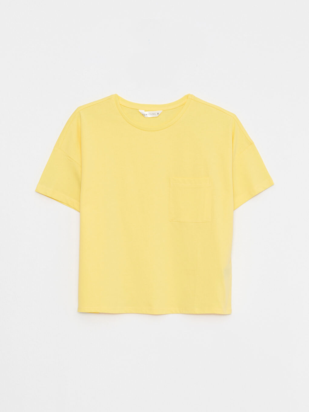 Ensemble de Pyjama en Coton à Col Rond, Coupe Droite, Manches Courtes pour Femmes-5