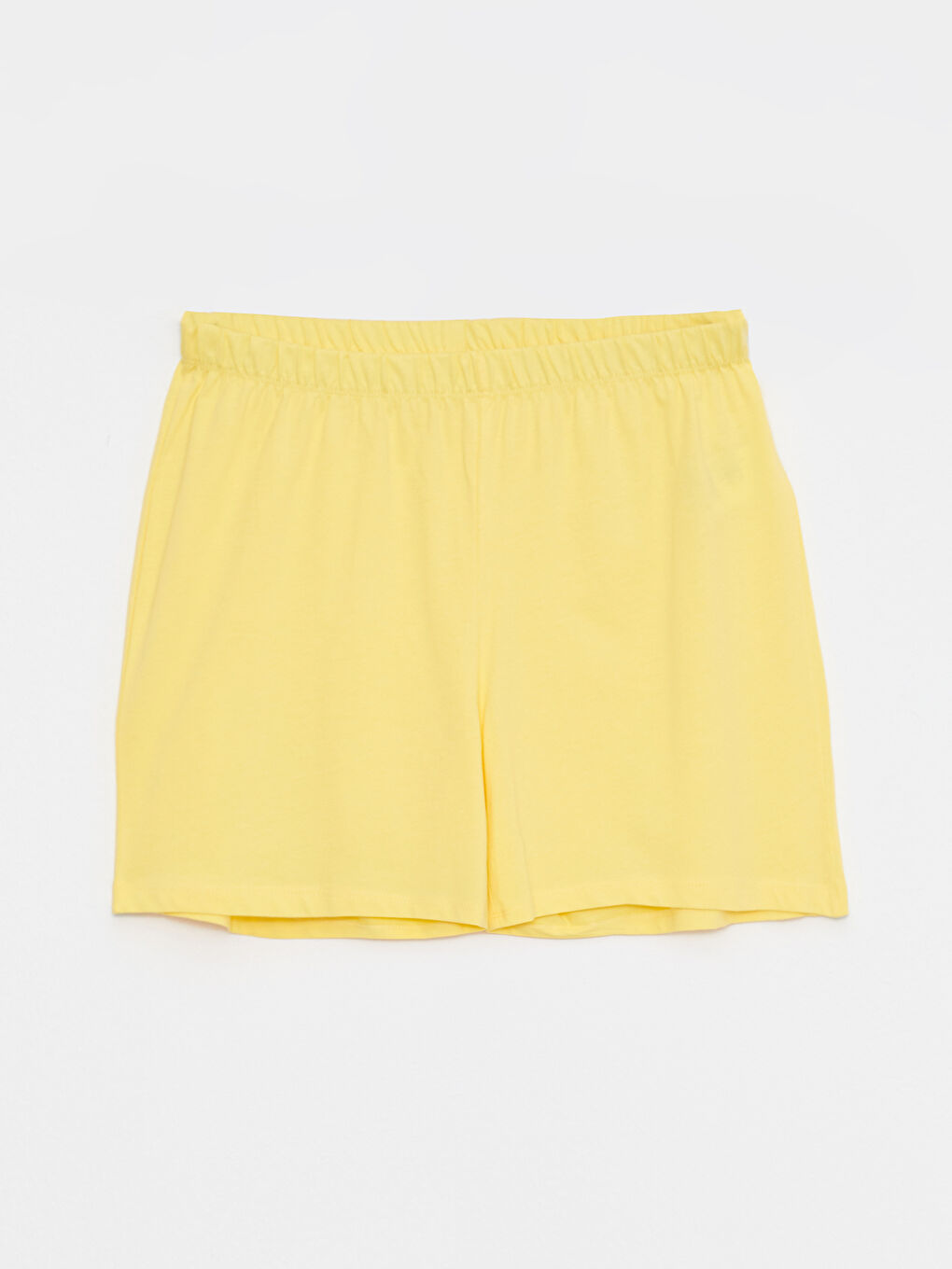 Ensemble de Pyjama en Coton à Col Rond, Coupe Droite, Manches Courtes pour Femmes-6