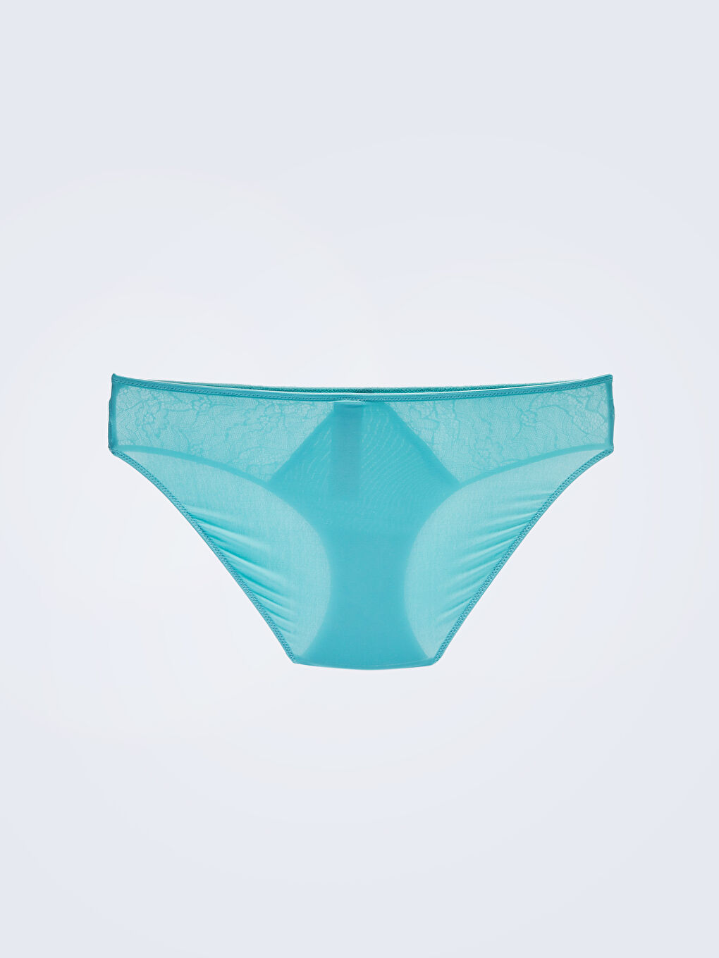 Yeşil Dantelli Bikini Külot-1